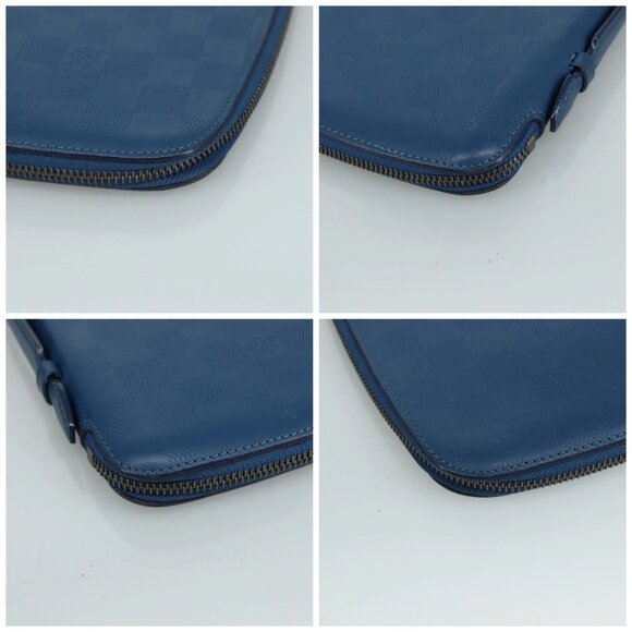 LOUIS VUITTON Damier Infini Organizer Atholl Bag Blue Neptune - Picture 15 of 15